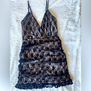 Lace Mini Dress